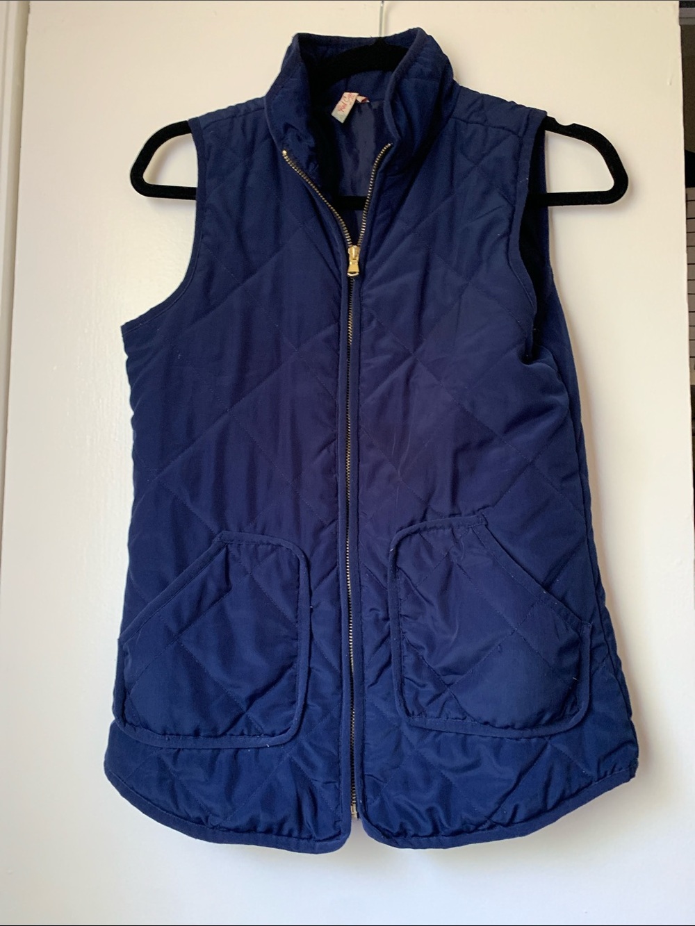 Red Camel Navy Quilted Sleeveless Vest